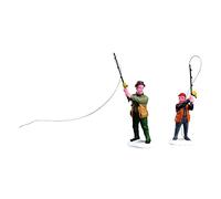 Lemax Christmas Fly Fishing with Dad (12495)