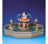 Lemax Christmas - Lighted Village Square Fountain with 4.5V Adaptor (14663UK)