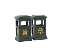 Lemax - Christmas Village - Accessory: Green Trash Can (Set of 2)