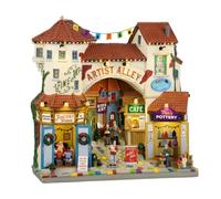 Lemax Christmas Village Artist Alley Battery Operated Led - 45226