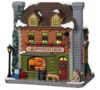 Lemax Christmas Village Butter?s Bakery Bread Battery Operated Led -25874