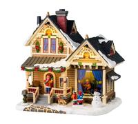 Lemax Christmas Village Christmas Eve At Grandmas Battery Operated Led - 45221