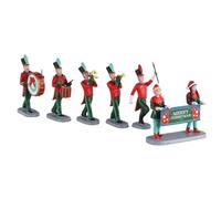 Lemax Christmas Village Christmas On Parade Set Of 6-03515