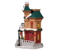 Lemax Christmas Village Corner Residence Battery Operated Led -25933