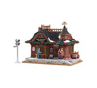 Lemax Christmas Village East Junction Station Battery Operated Led - 75256