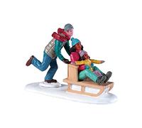 Lemax - Christmas Village - Figurine: Family Snow Day