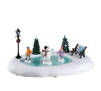Lemax Christmas Village Frosty Goes Ice Skating -24951