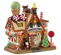 Lemax Village Collection Gummies & More Candy Store Figurine, Multicolor, Bright Colors