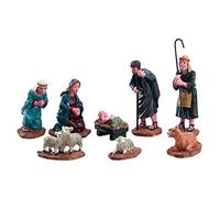 Lemax Christmas Village Nativity Figurines Set Of 8 - 92351