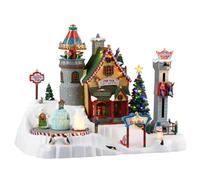 Lemax 35019 - Santa's Wonderland - Sights & Sounds: North Pole Fun Fair NEW