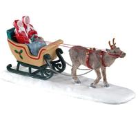 Lemax 3514 Caddington Village Accessory: North Pole Sleigh Ride