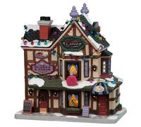 Lemax Christmas Village Penny Lane Shoppes Battery Operated Led -25875