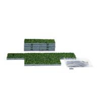 Lemax Christmas Village Plaza System (Grass Square) - 16 Pcs - 64107