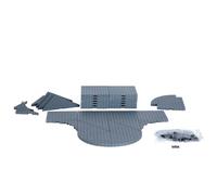 Lemax Christmas Village Plaza System (Grey Variety) - 32 Pcs - 64099