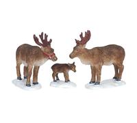 Lemax Christmas Village Reindeer Set Of 3-62242