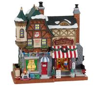 Lemax Christmas Village Santas List Toy Shop Battery Led