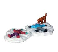 Lemax Christmas Village Snow Angels Set Of 2-62444