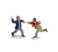 Lemax Christmas Village Snowball Fun Set Of 2-62308