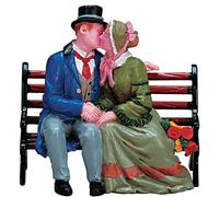 Lemax Christmas Village - The Kiss (72380) - Red and Green