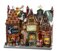 Lemax Christmas Figurine Wintergarten Lane in Multicolor, Size 28.2cm, Polyresin | Charlies