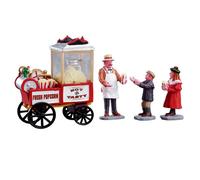 Lemax Christmas Xmas Village Figurine - Popcorn Seller