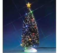 Lemax Decoration,9 inch Large Lighted Christmas Tree Lit Xmas Multicolour Lights