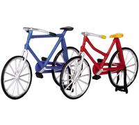 Lemax Decoration Bicycle set of 2, Christmas Cake Decorating Figure, Modern Bike