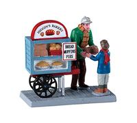 Lemax Delivery Bread Cart