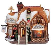 Lemax Devaney's Bakery, Christmas shop Lighted Building 35793