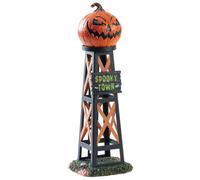 Lemax - Evil Pumpkin Water Tower- Seasonal and Christmas decorations