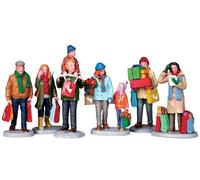 Lemax Holiday Shoppers Set of 6