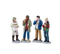 Lemax Food Truck Patrons, Set of 4, Figurines, #52530