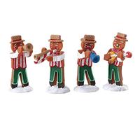Lemax - Gingerbread Jazz - Set Of 4