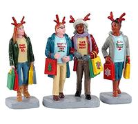 Lemax - Girls Christmas Shopping Trip, Set Of 3