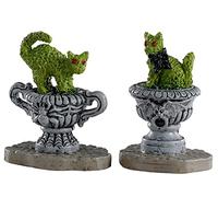 Lemax - Haunted Topiary- Set Of 2