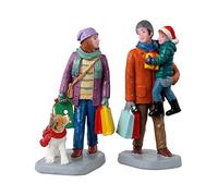 Lemax Christmas Village Holiday Shoppers - 12016