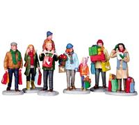 Lemax Holiday Shoppers Set of 6