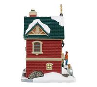 LEMAX Illuminated building "La Petite Maison de Briques" in Porcelain H17,3x20.5x12.5cm