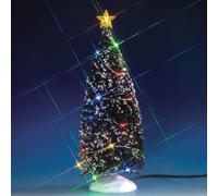 Lemax Christmas Village Evergreen Tree With 24 Multi Light Battery Operated (4.5V) - 74263