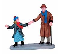 LEMAX LET'S GO GRANDPA Grandpa Munster - The Munsters Multicolored Figurine
