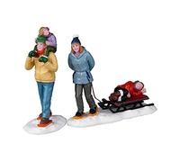 Lemax - Long Day Snowshoeing, Set of 2