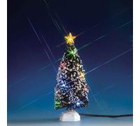 Lemax Medium Evergreen Tree - Multi Colour Lights, B/O(4.5V)