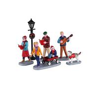 Lemax Merry Songs - Set Of 6 Multicolored Music Figurines