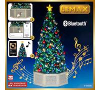 LEMAX Musical Tree with LED Lights H39 x 17 x 17 cm