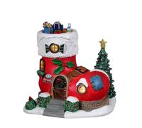 Lemax Table Pieces No. 3 Elf Lane in Multicolor, Size 12cm, Resin | Charlies
