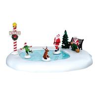 Lemax North Pole Ice Follies Battery Operated Table Piece (64045)