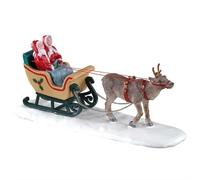 Lemax Christmas Figurine North Pole Sleigh Ride, Polyresin | Charlies