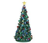 Lemax Outdoor Holiday Tree Battery Operated LED Christmas Table Piece (24954)