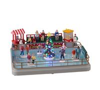 Lemax Christmas Village Outdoor Skating Rink - 14871