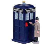 Lemax Village collection Police call Box # 03509